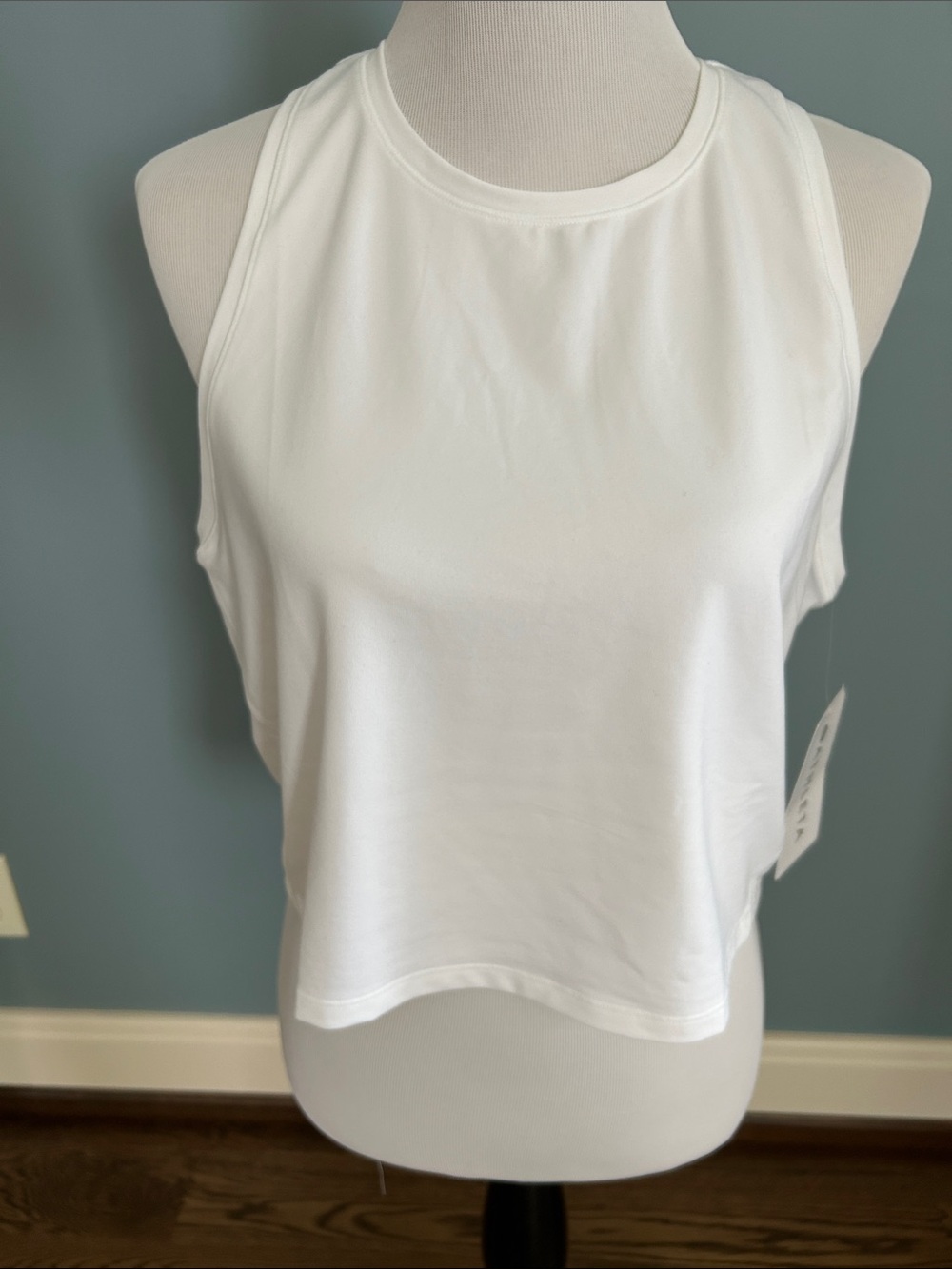 Athleta Women's White Racerback Tank